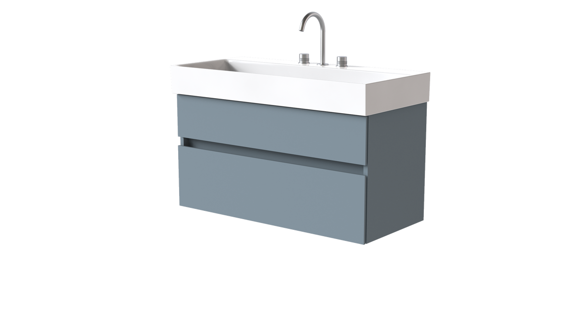 Premium 1000mm 2 Drawer