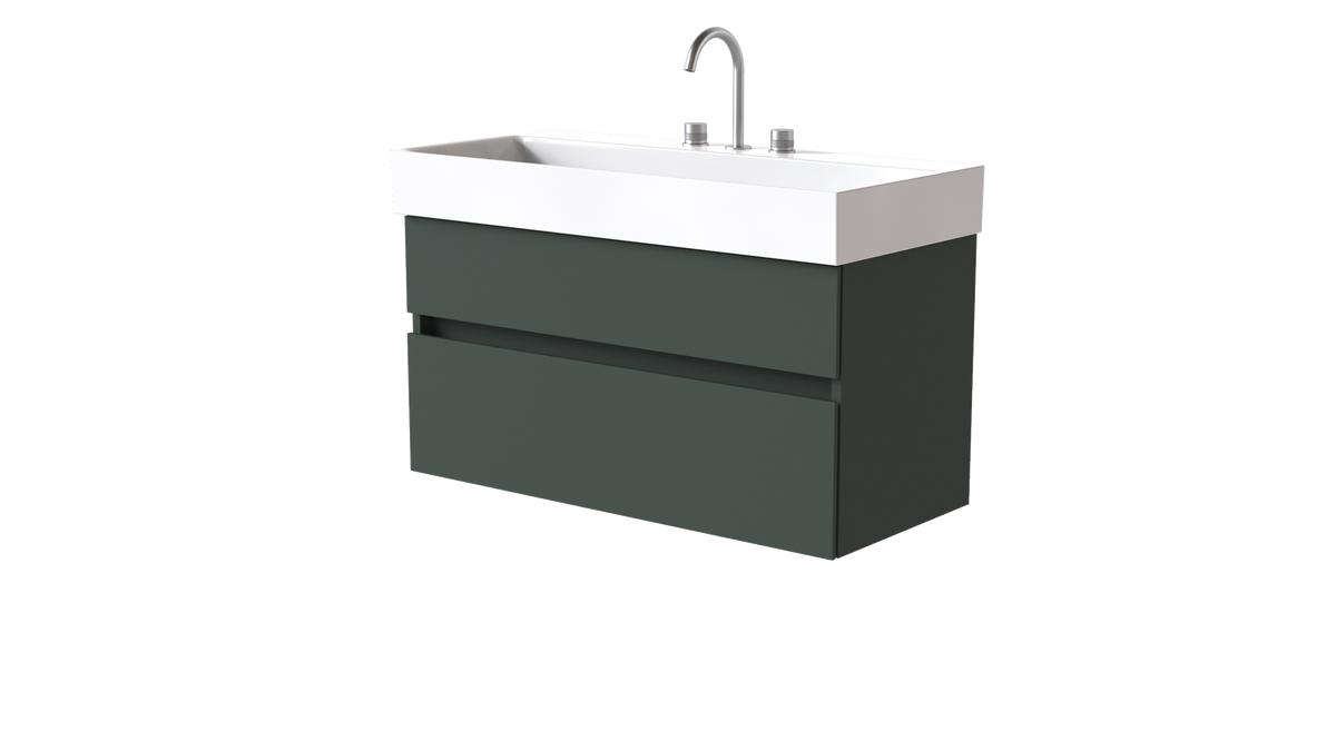 Premium 1000mm 2 Drawer