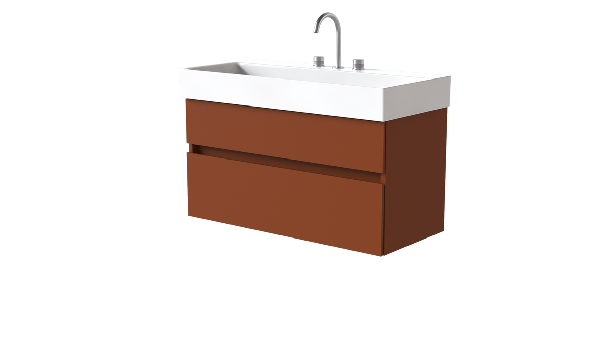 Premium 1000mm 2 Drawer