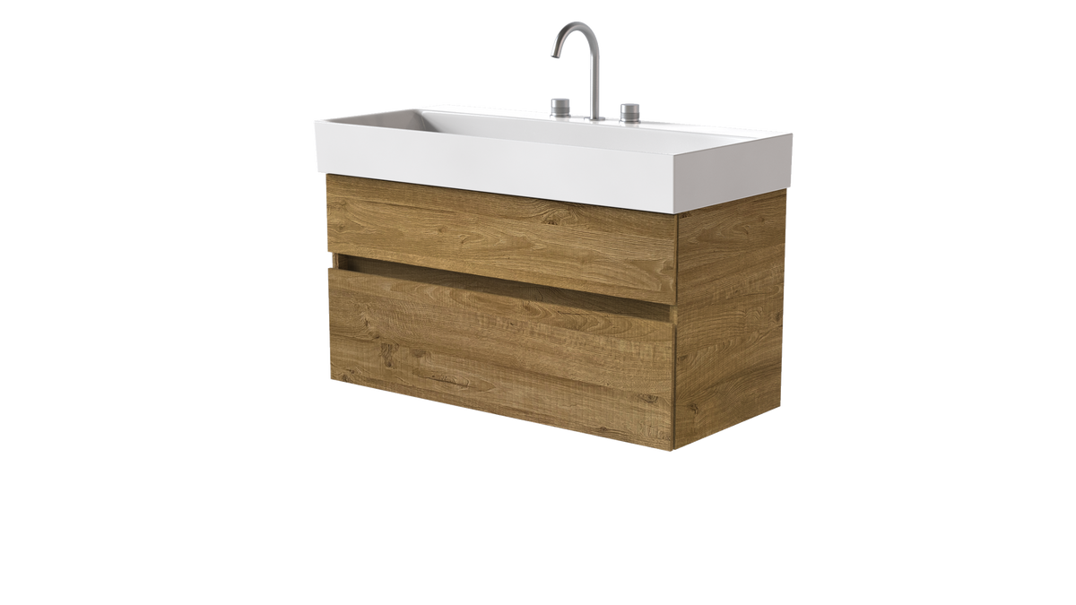Premium 1000mm 2 Drawer