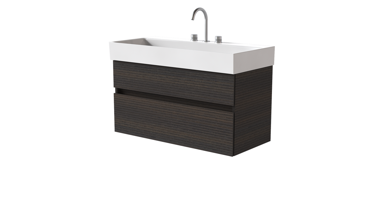 Premium 1000mm 2 Drawer