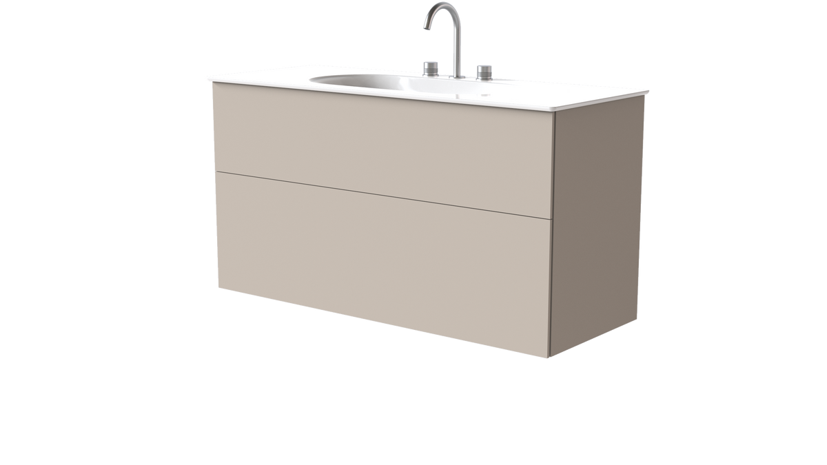 Sfera Deep 1250mm 2 Drawer