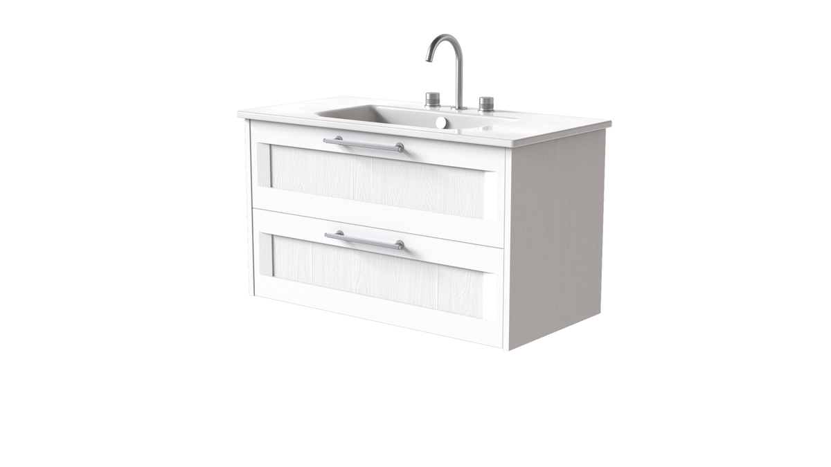 Italy Shaker 1000mm 2 Drawer