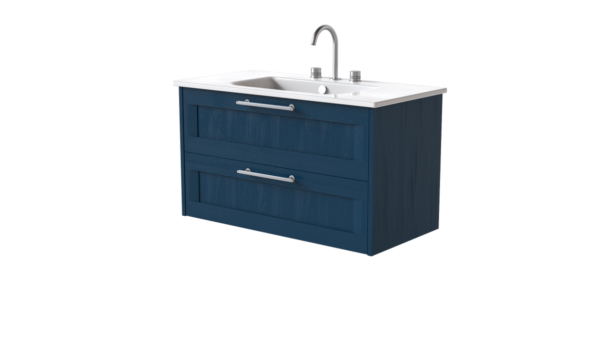 Italy Shaker 1000mm 2 Drawer
