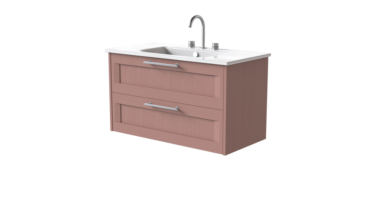 Italy Shaker 1000mm 2 Drawer