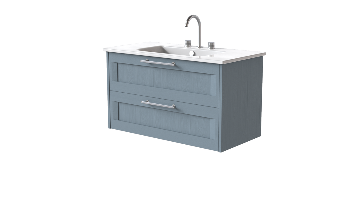 Italy Shaker 1000mm 2 Drawer