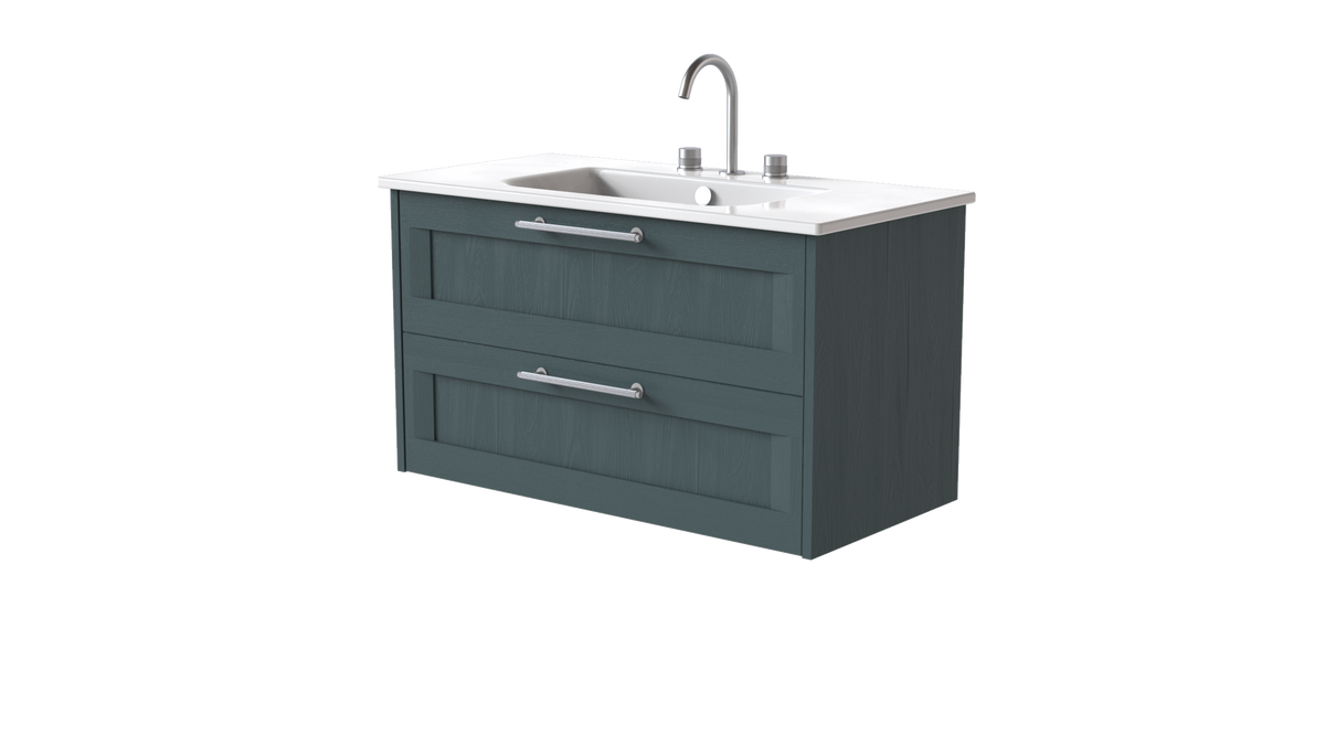 Italy Shaker 1000mm 2 Drawer
