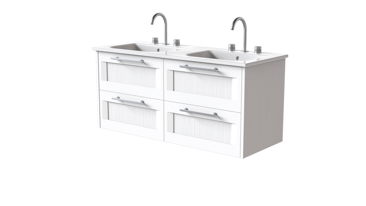 Italy Shaker 1250mm 4 Drawer