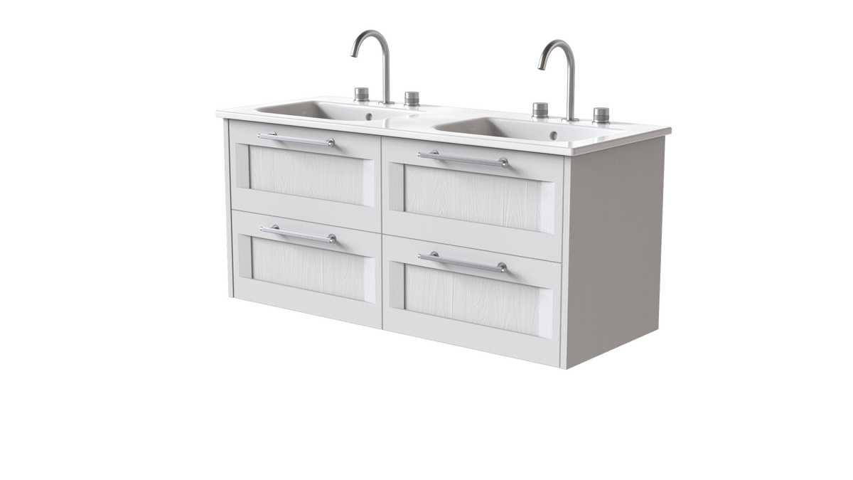 Italy Shaker 1250mm 4 Drawer