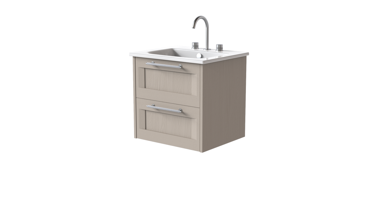 Italy Shaker 600mm 2 Drawer
