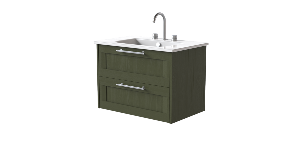 Italy Shaker 800mm 2 Drawer