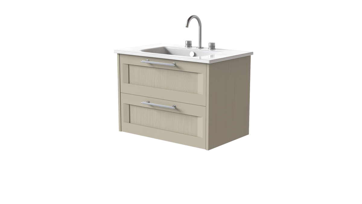 Italy Shaker 800mm 2 Drawer