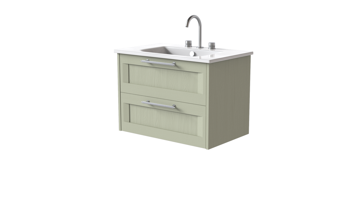 Italy Shaker 800mm 2 Drawer
