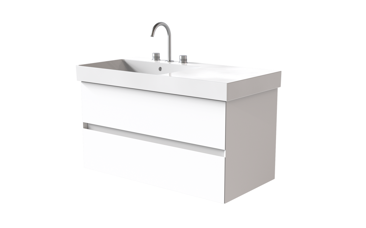 Zero 1000mm 2 Drawer (LH)