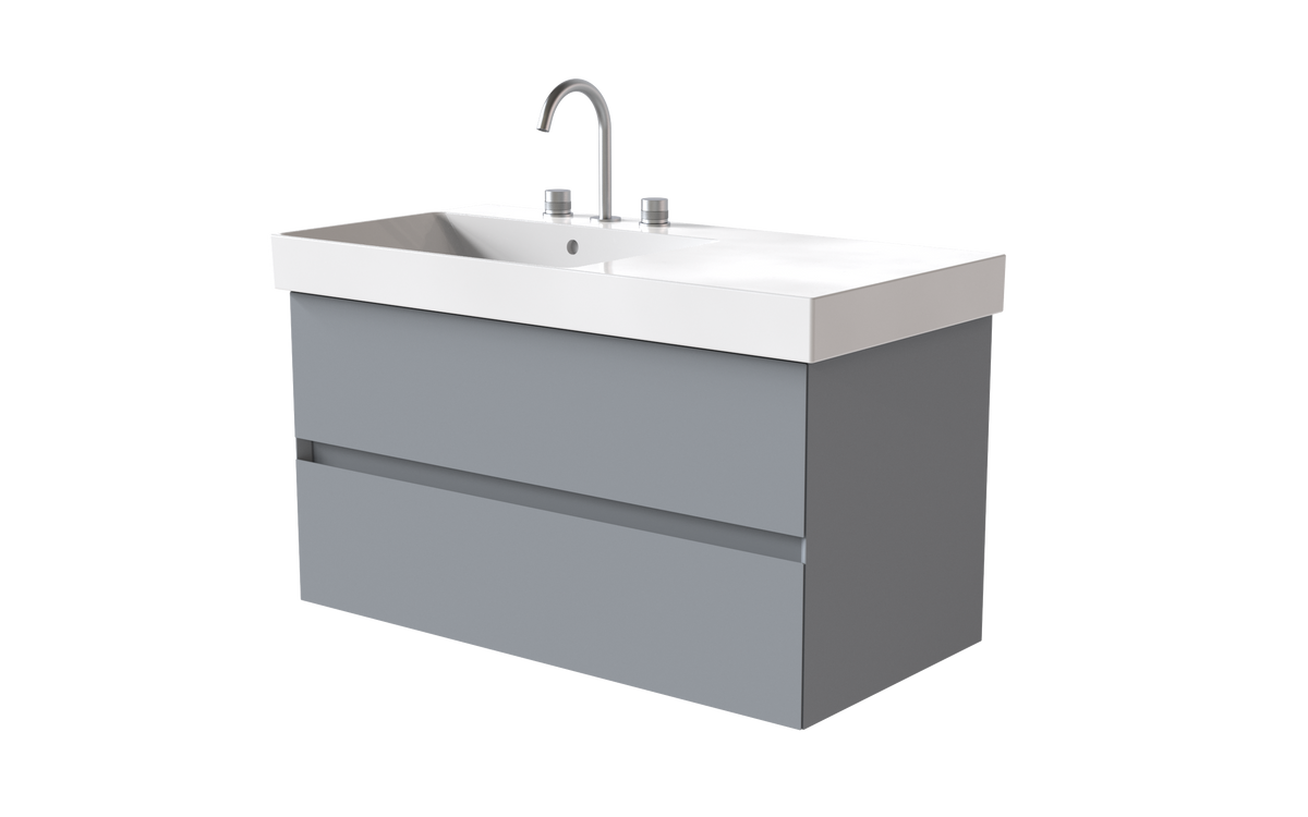 Zero 1000mm 2 Drawer (LH)