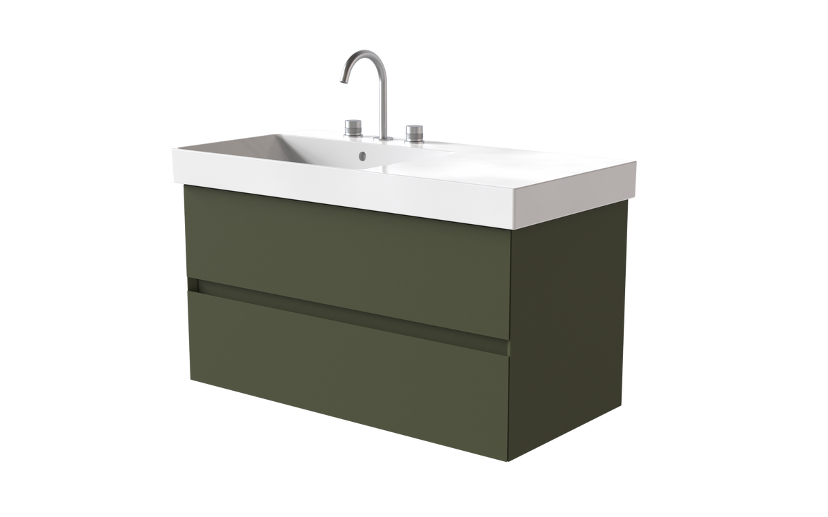 Zero 1000mm 2 Drawer (LH)