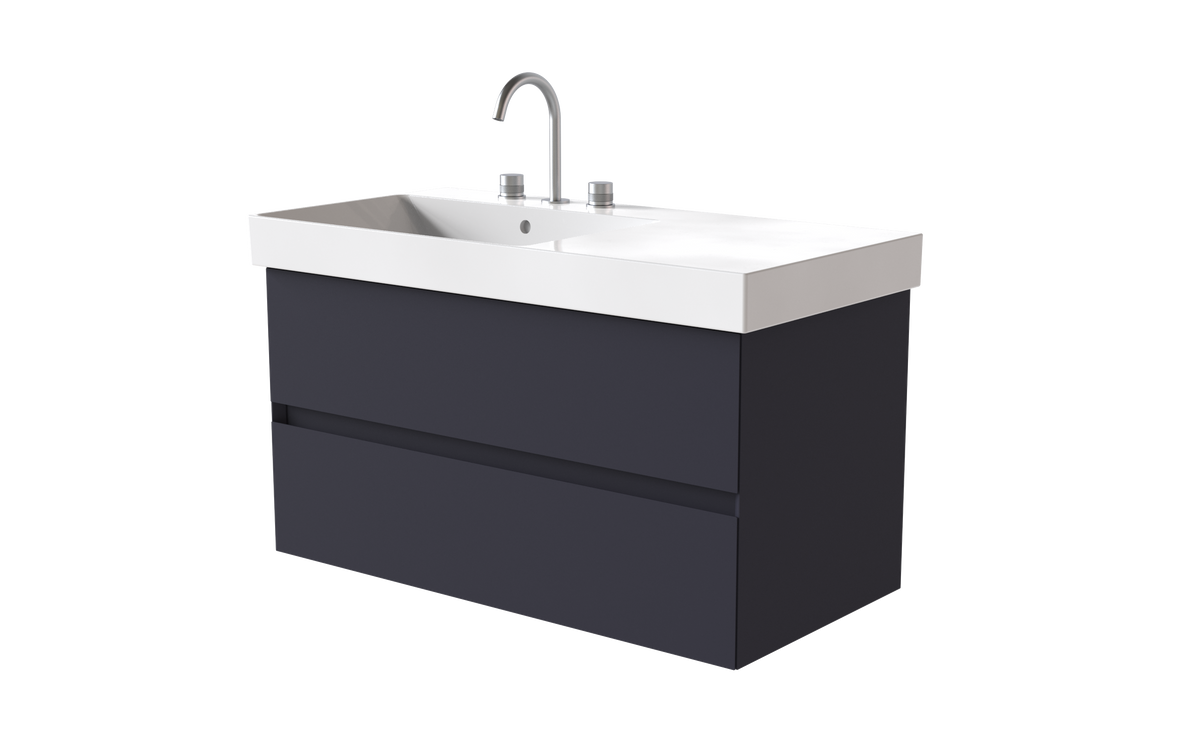 Zero 1000mm 2 Drawer (LH)