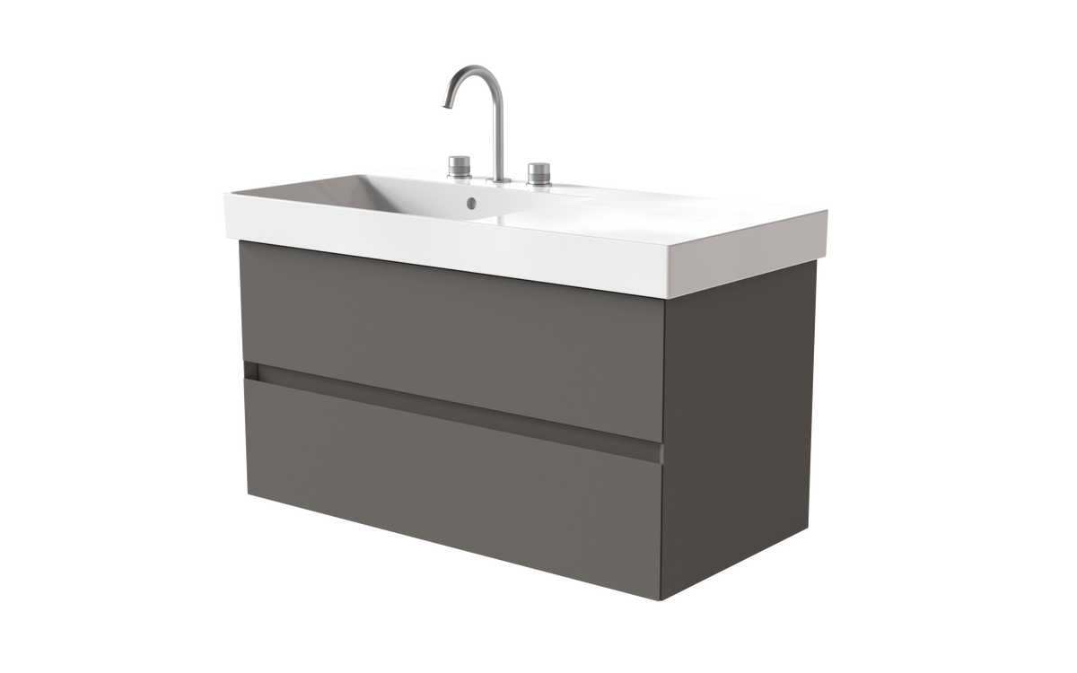 Zero 1000mm 2 Drawer (LH)