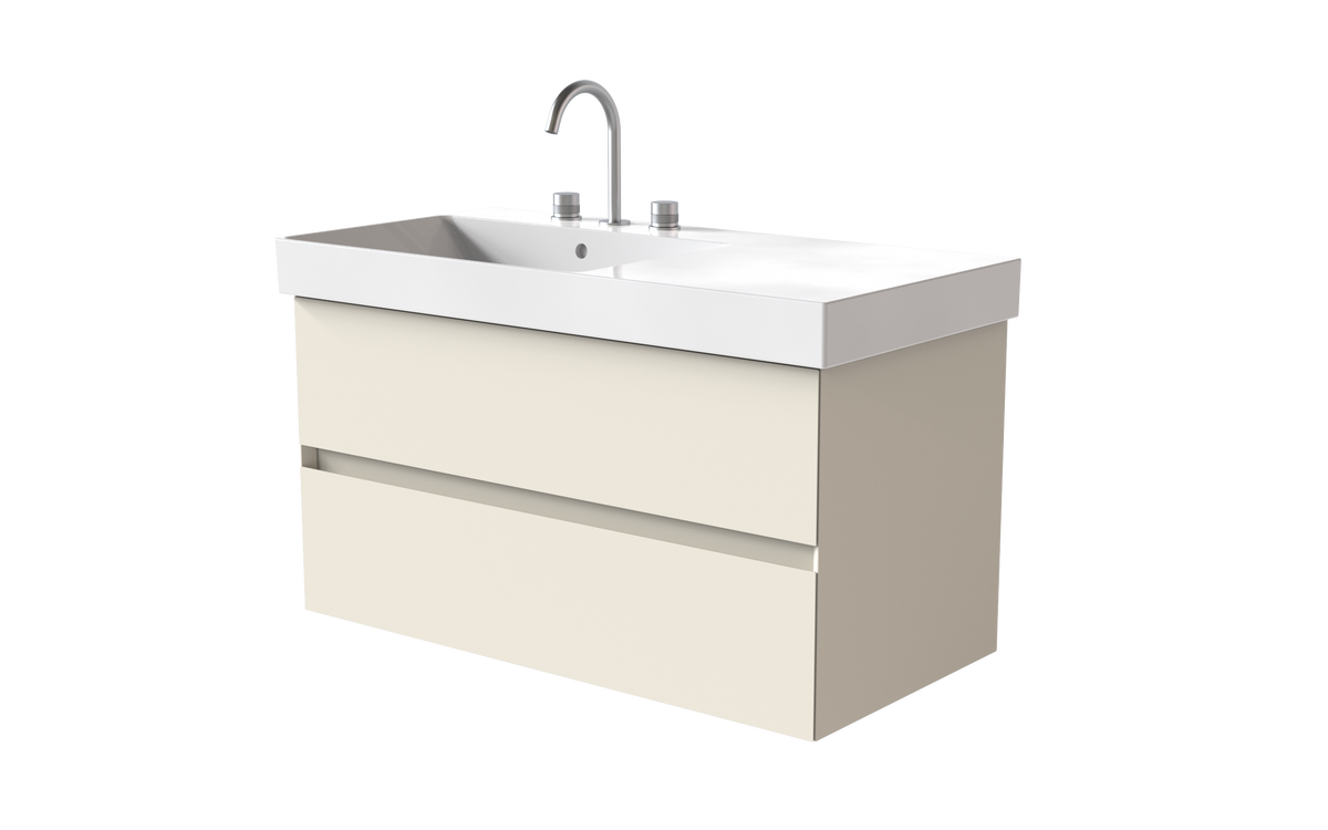 Zero 1000mm 2 Drawer (LH)