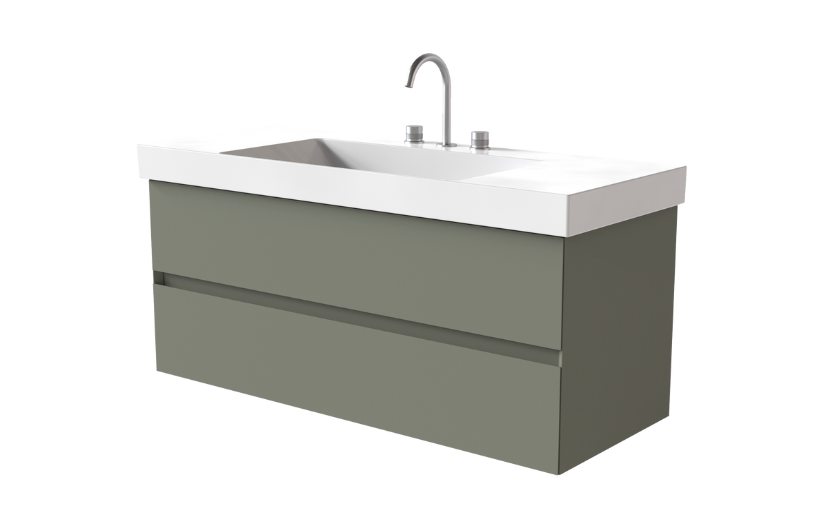Zero 1250mm 2 Drawer