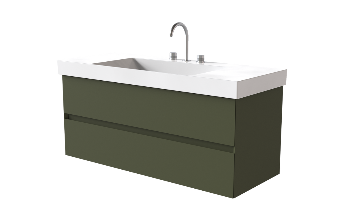 Zero 1250mm 2 Drawer
