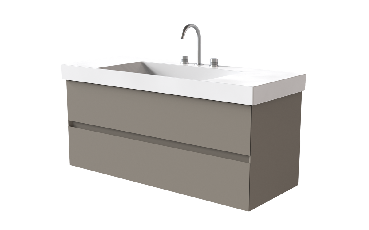Zero 1250mm 2 Drawer