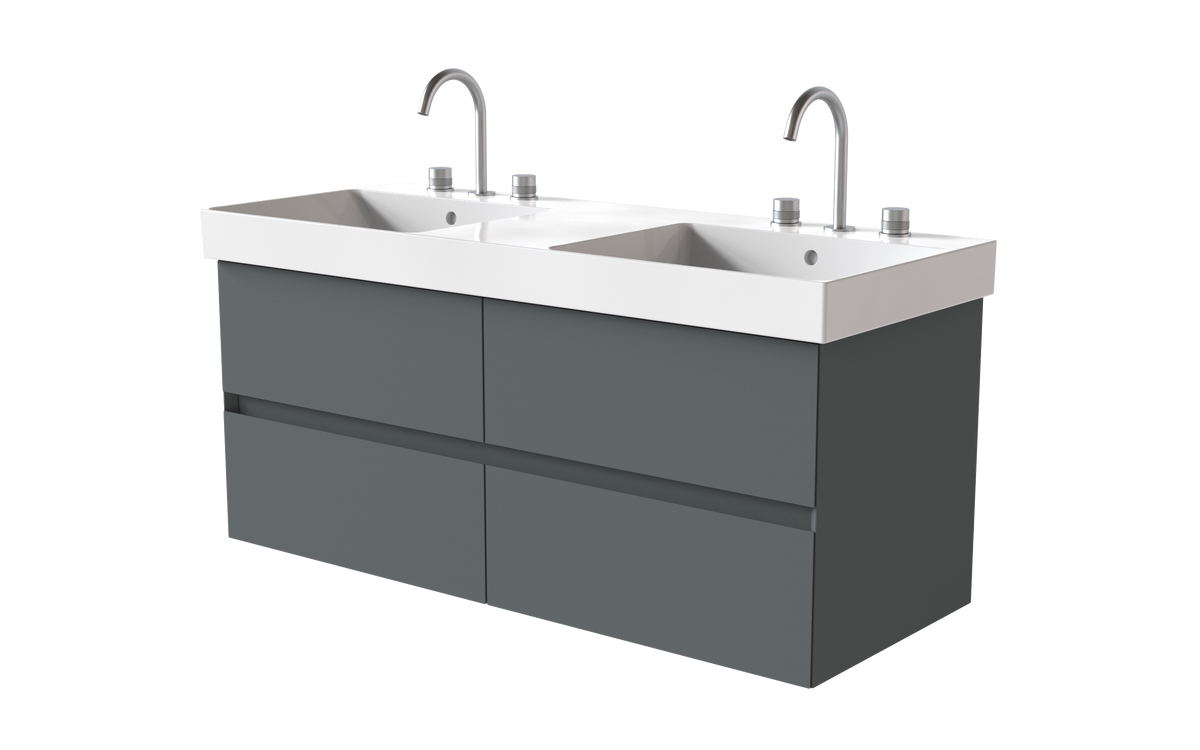 Zero 1250mm 4 Drawer (Double)