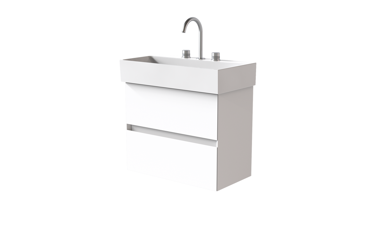 Zero 650mm 2 Drawer