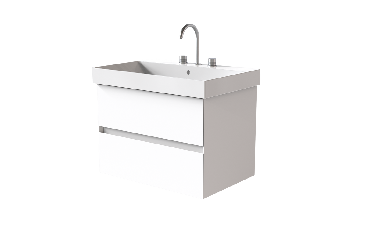 Zero 750mm 2 Drawer