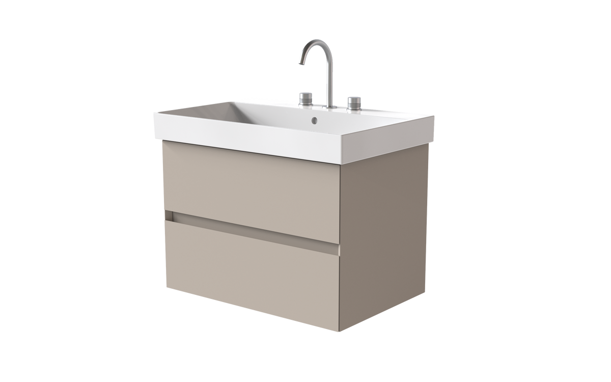 Zero 750mm 2 Drawer